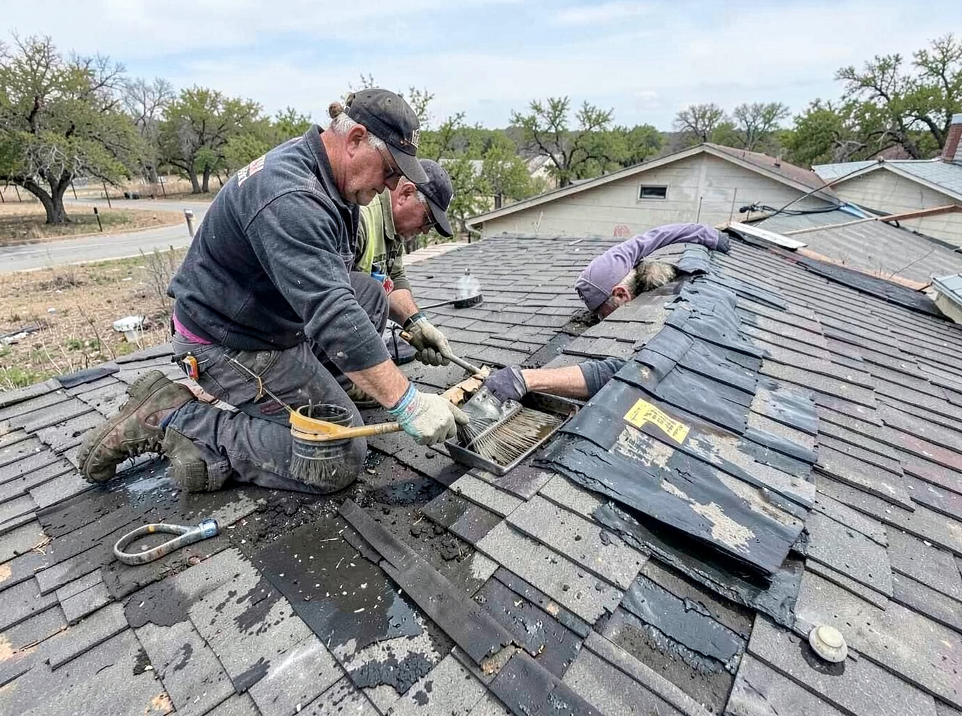 Hail Damage Roof Repair in San Angelo